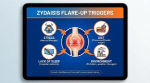 what causes zydaisis disease to flare up