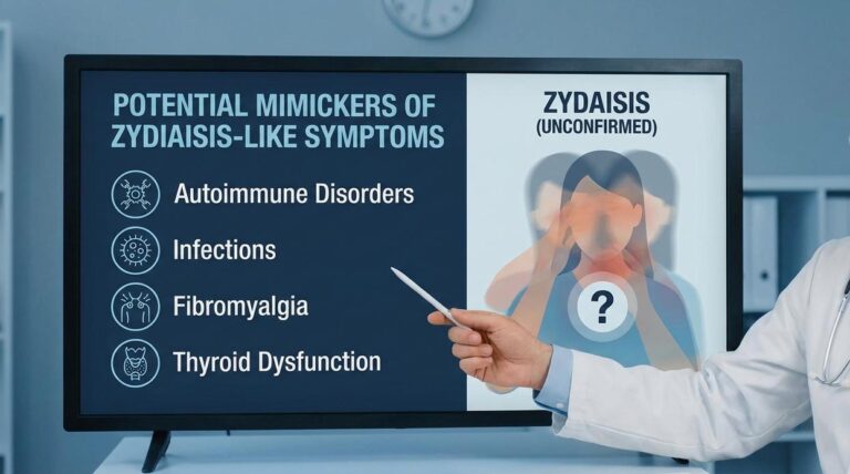 what disease can mimic zydaisis